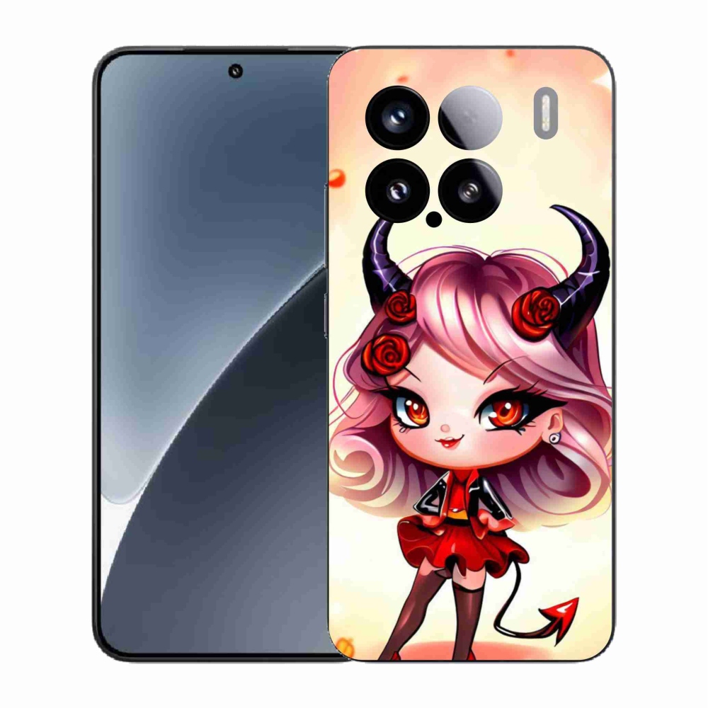 Gelový kryt mmCase na Xiaomi 15 - kreslená čertice