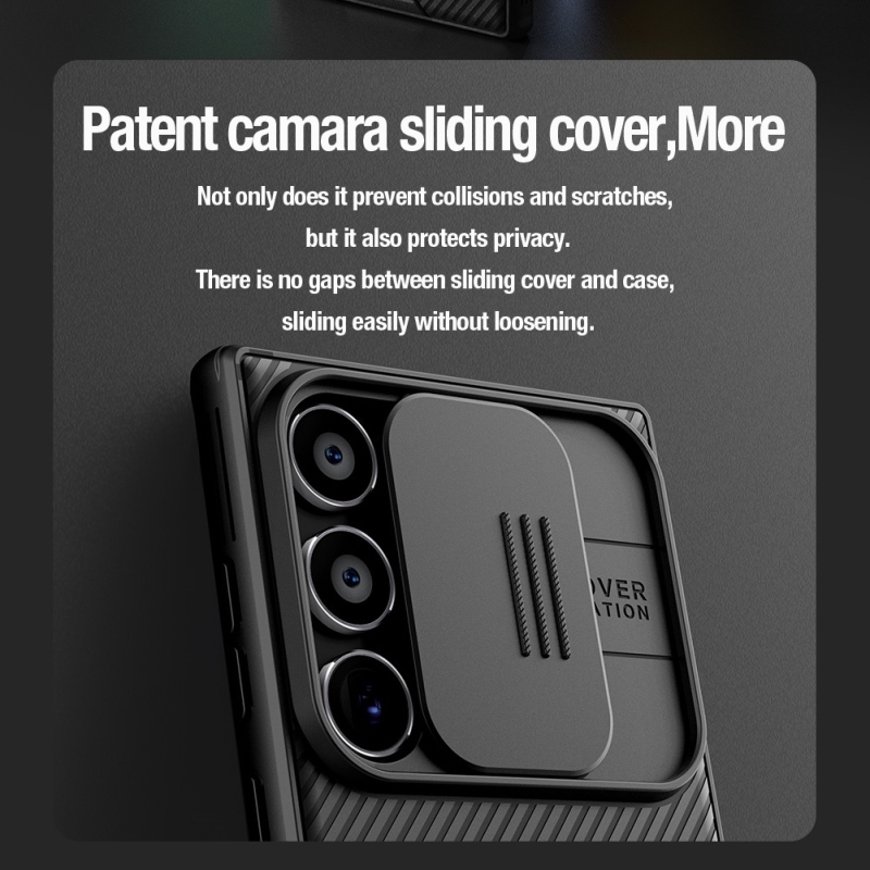 Nillkin CamShield PRO Zadní Kryt pro Samsung Galaxy S24 Ultra Black