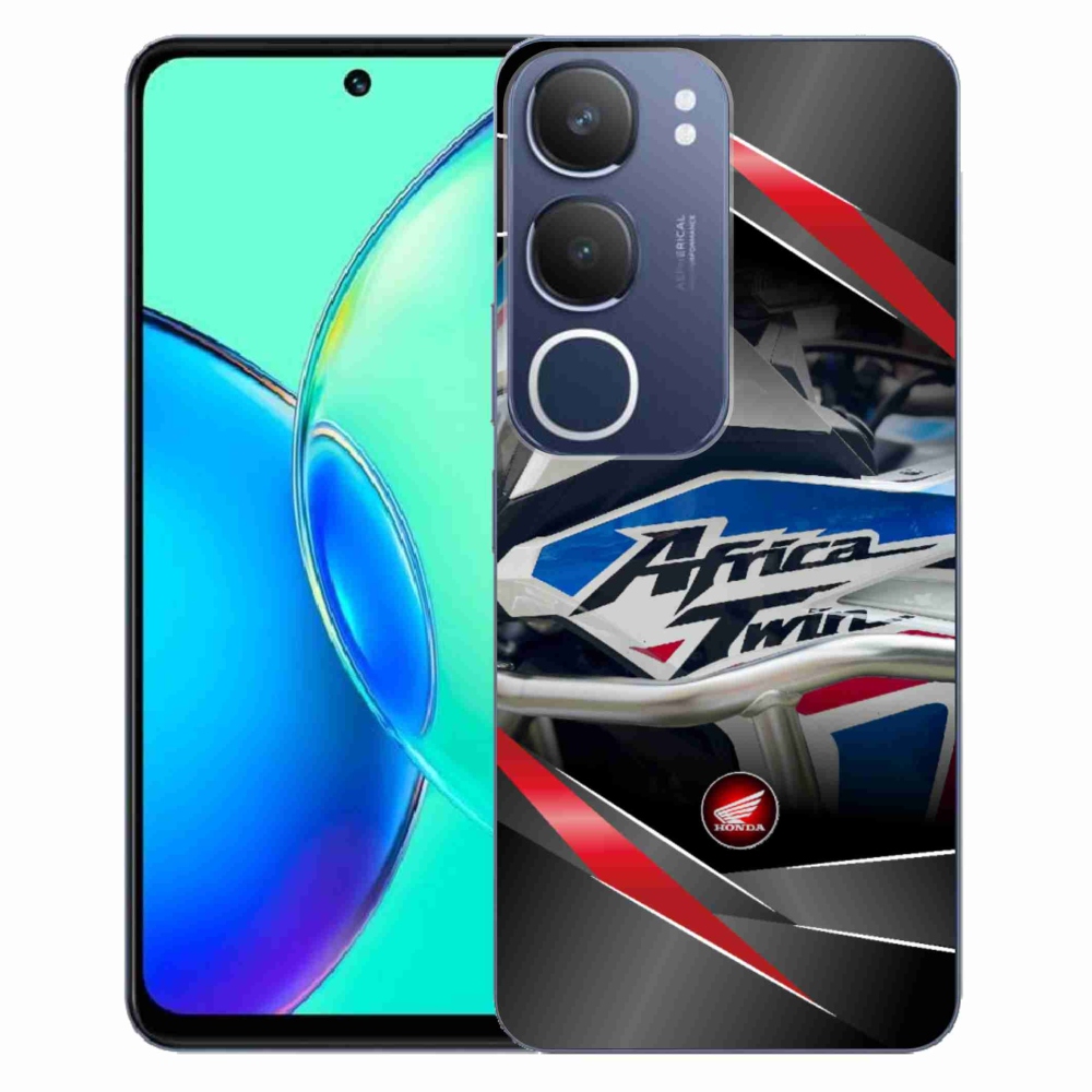 Gelový kryt mmCase na Vivo Y19s - motorka honda