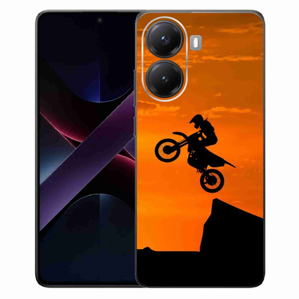 Gelový kryt mmCase na Xiaomi Poco X7 Pro 5G - motocross
