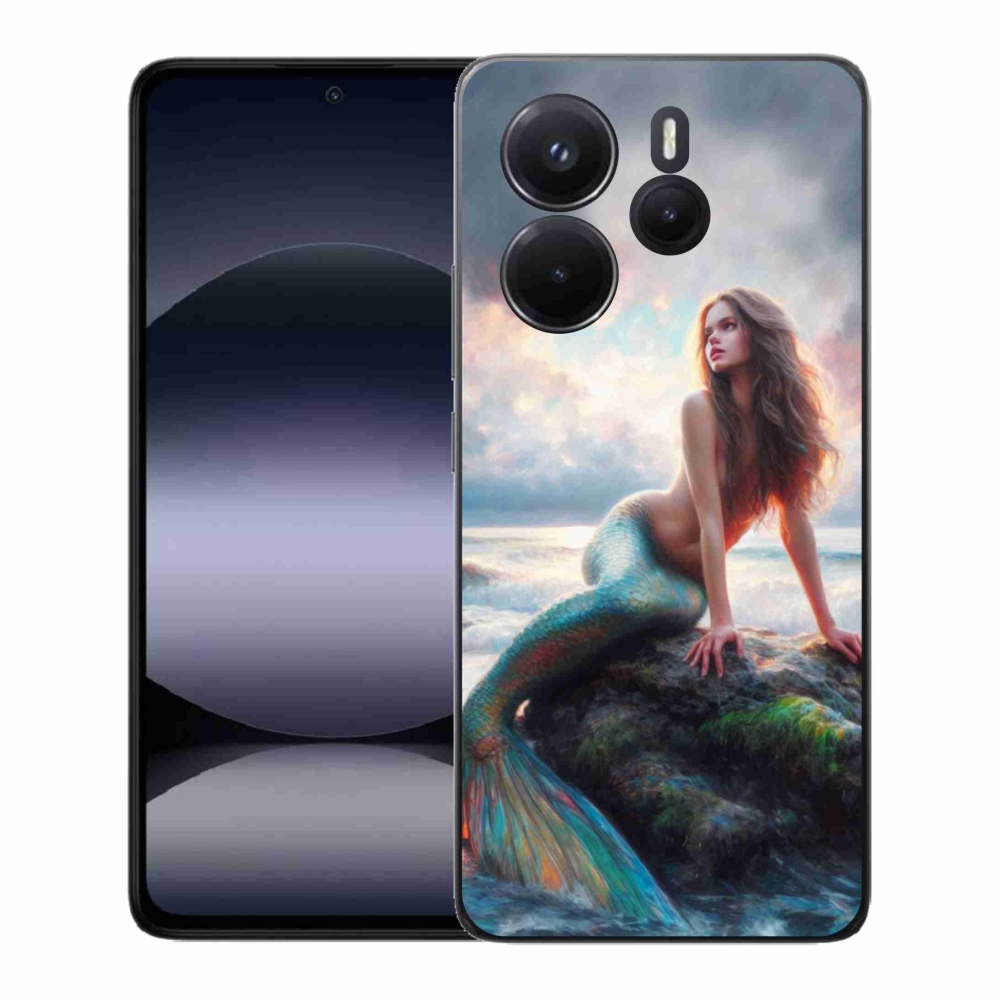 Gelový kryt mmCase na Xiaomi Redmi Note 14 - mořská panna
