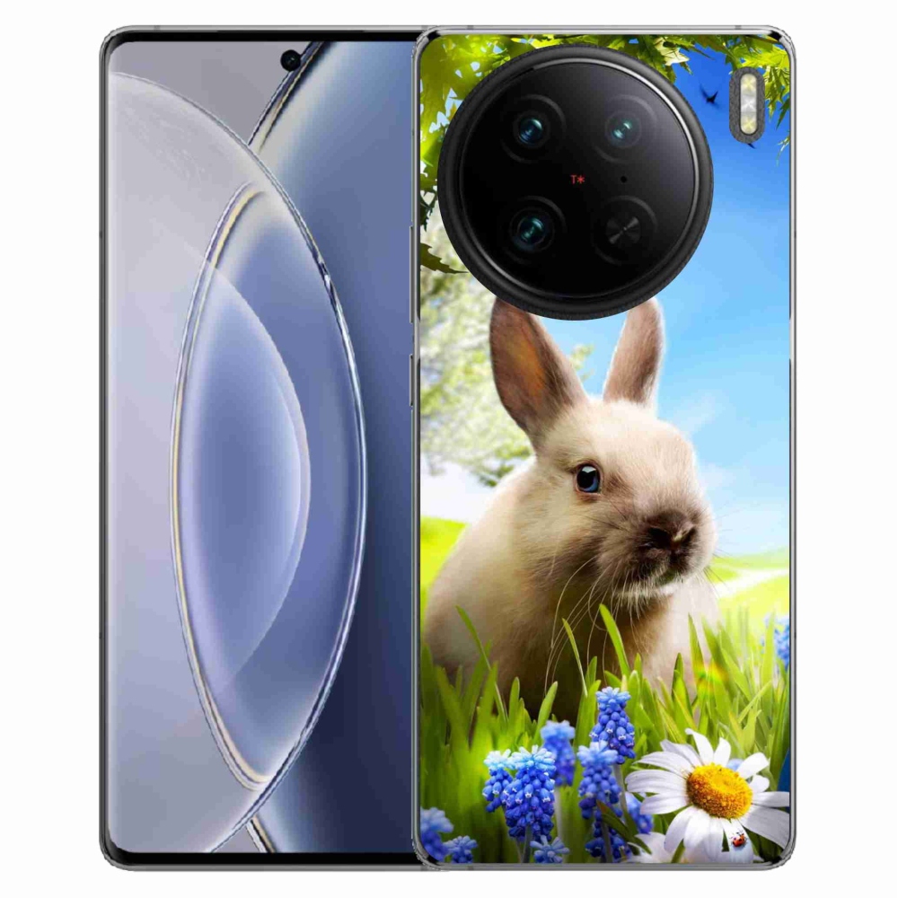 Gelový kryt mmCase na Vivo X90 Pro - zajíček