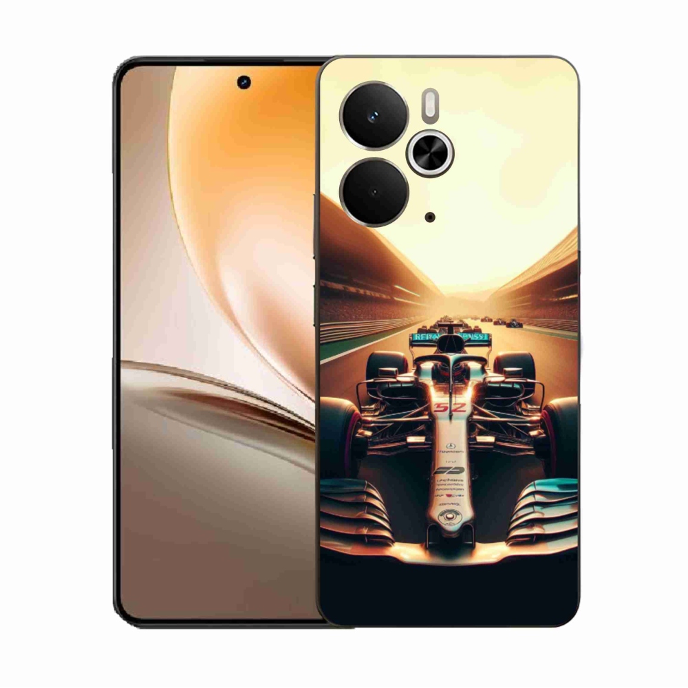 Gelový kryt mmCase na Realme 14 5G - formule 1
