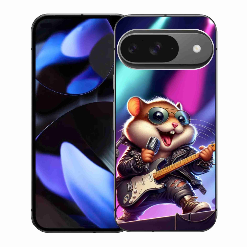 Gelový kryt mmCase na Google Pixel 9/9 Pro - křeček rocker