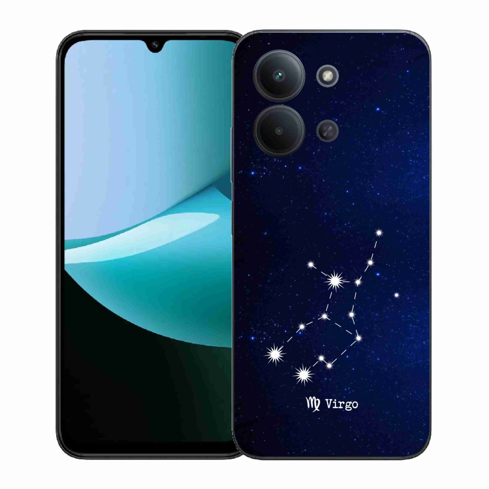 Gelový kryt mmCase na Xiaomi Redmi 15C 4G (171mm)/Poco C85 4G (171mm) - souhvězdí Panny