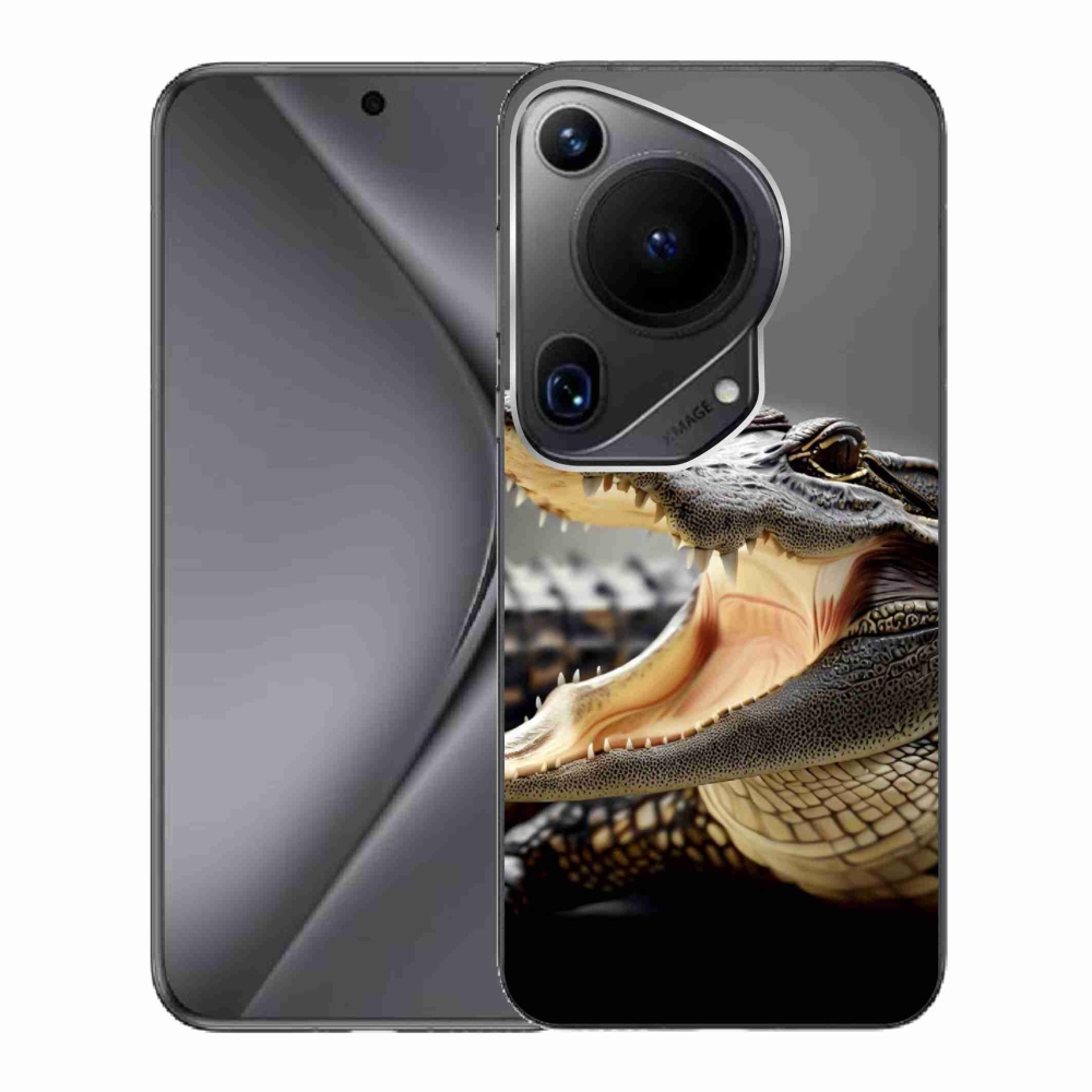 Gelový kryt mmCase na Huawei Pura 70 Ultra - krokodýl