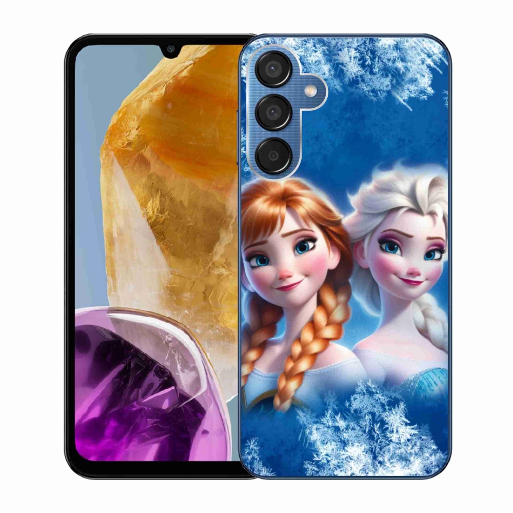 Gelový kryt mmCase na Samsung Galaxy M15 5G - ledové království 2