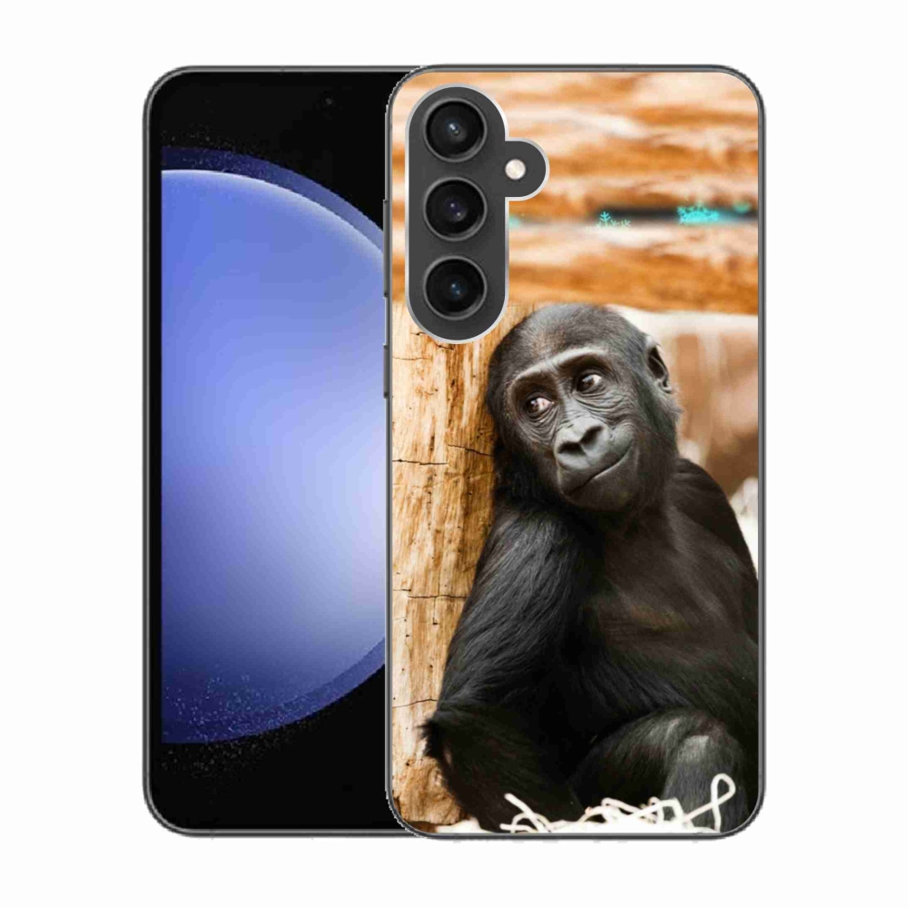 Gelový kryt mmCase na Samsung Galaxy S23 FE - gorila