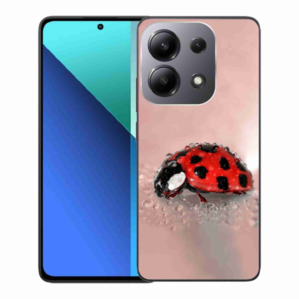 Gelový kryt mmCase na Xiaomi Redmi Note 13 - beruška