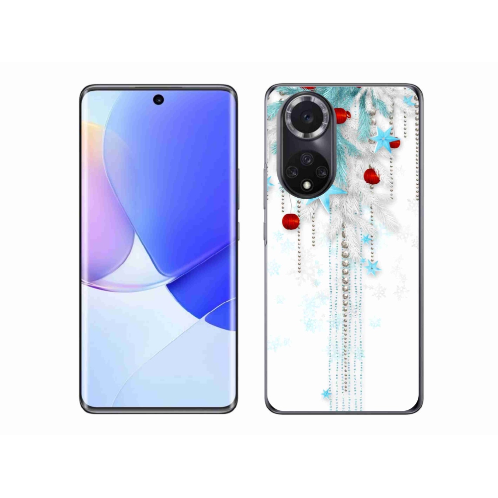 Gelový kryt mmCase na Huawei Nova 9 - vánoční ozdoby