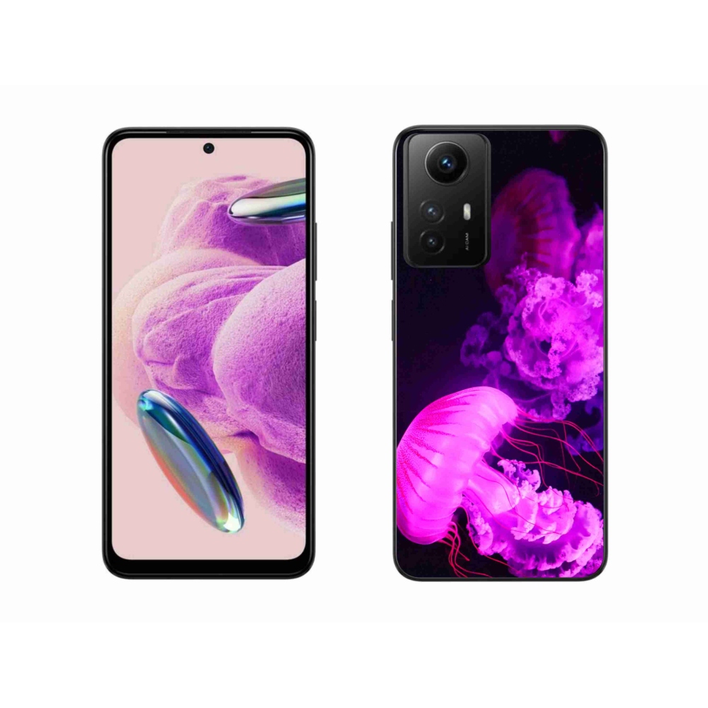 Gelový kryt mmCase na Xiaomi Redmi Note 12S - medúza 1