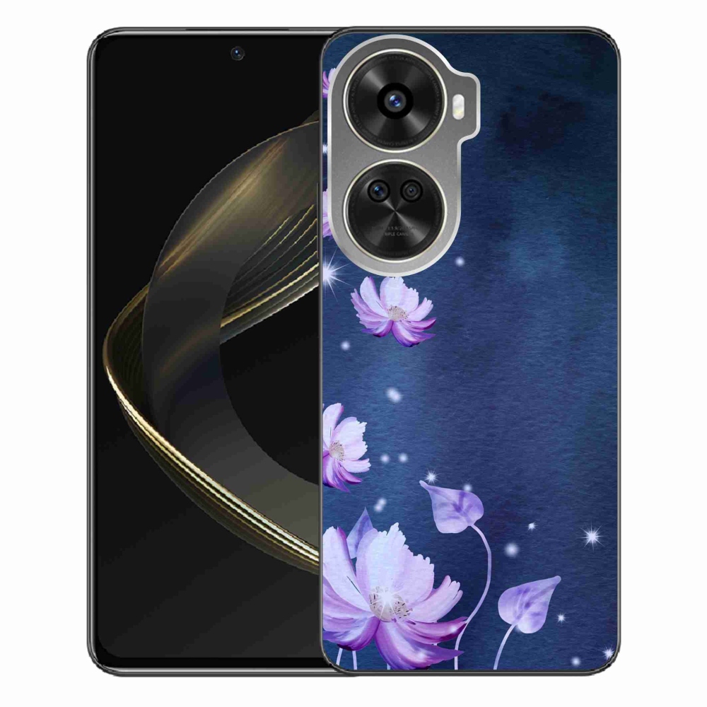 Gelový obal mmCase na Huawei Nova 12 SE - padající květy