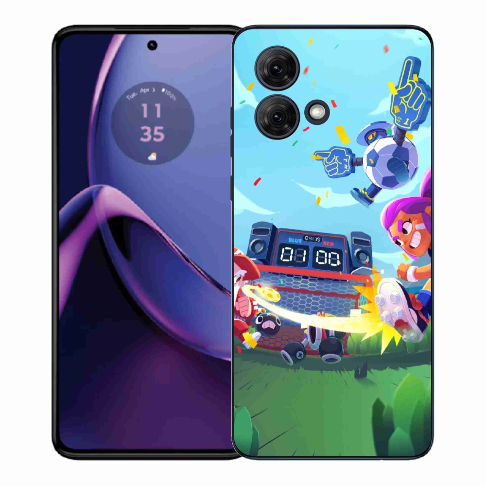 Gelový kryt mmCase na Motorola Moto G84 5G - brawl stars 1