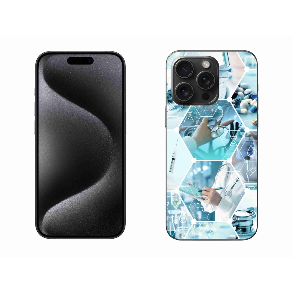 Gelový kryt mmCase na iPhone 15 Pro Max - zdravotnictví