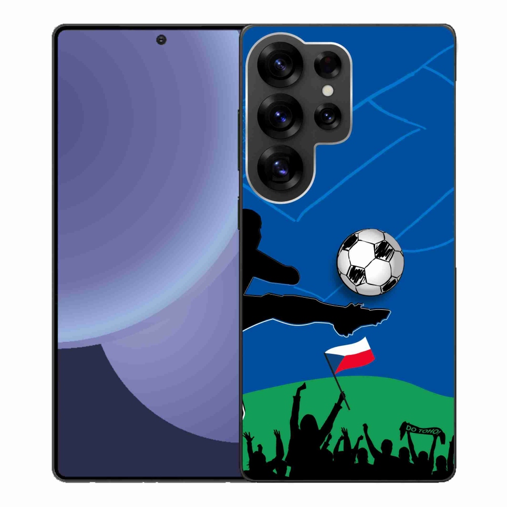 Gelový kryt mmCase na Samsung Galaxy S25 Ultra - fanoušci fotbalu
