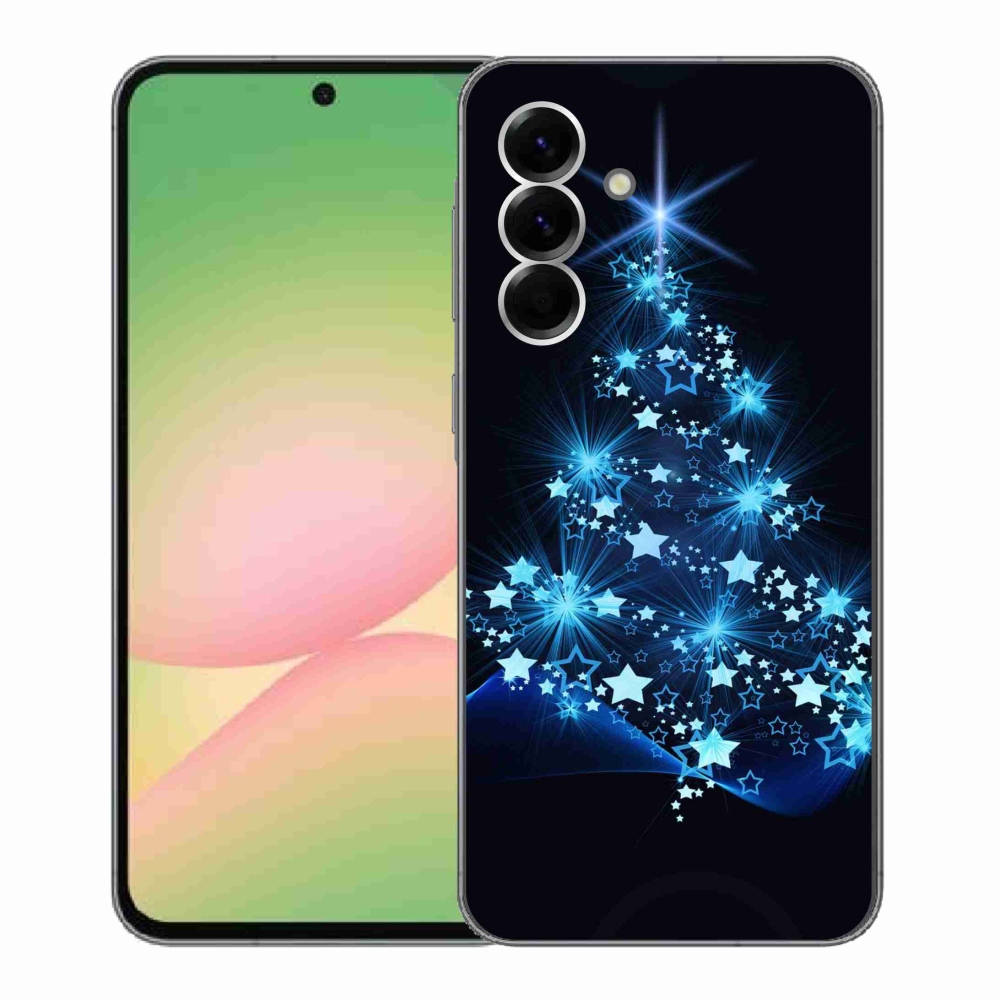 Gelový kryt mmCase na Samsung Galaxy A56 5G - vánoční stromek