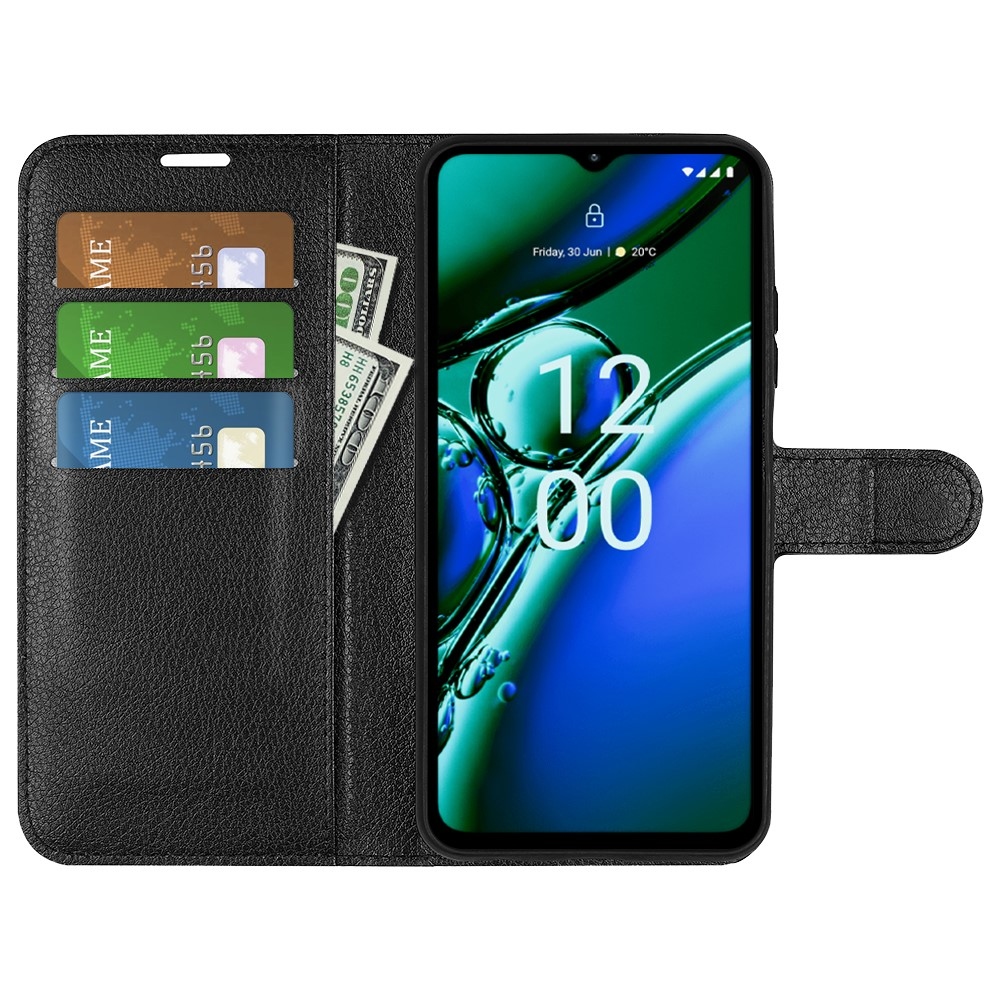 Litchi knížkové pouzdro na Nokia G42 - černé