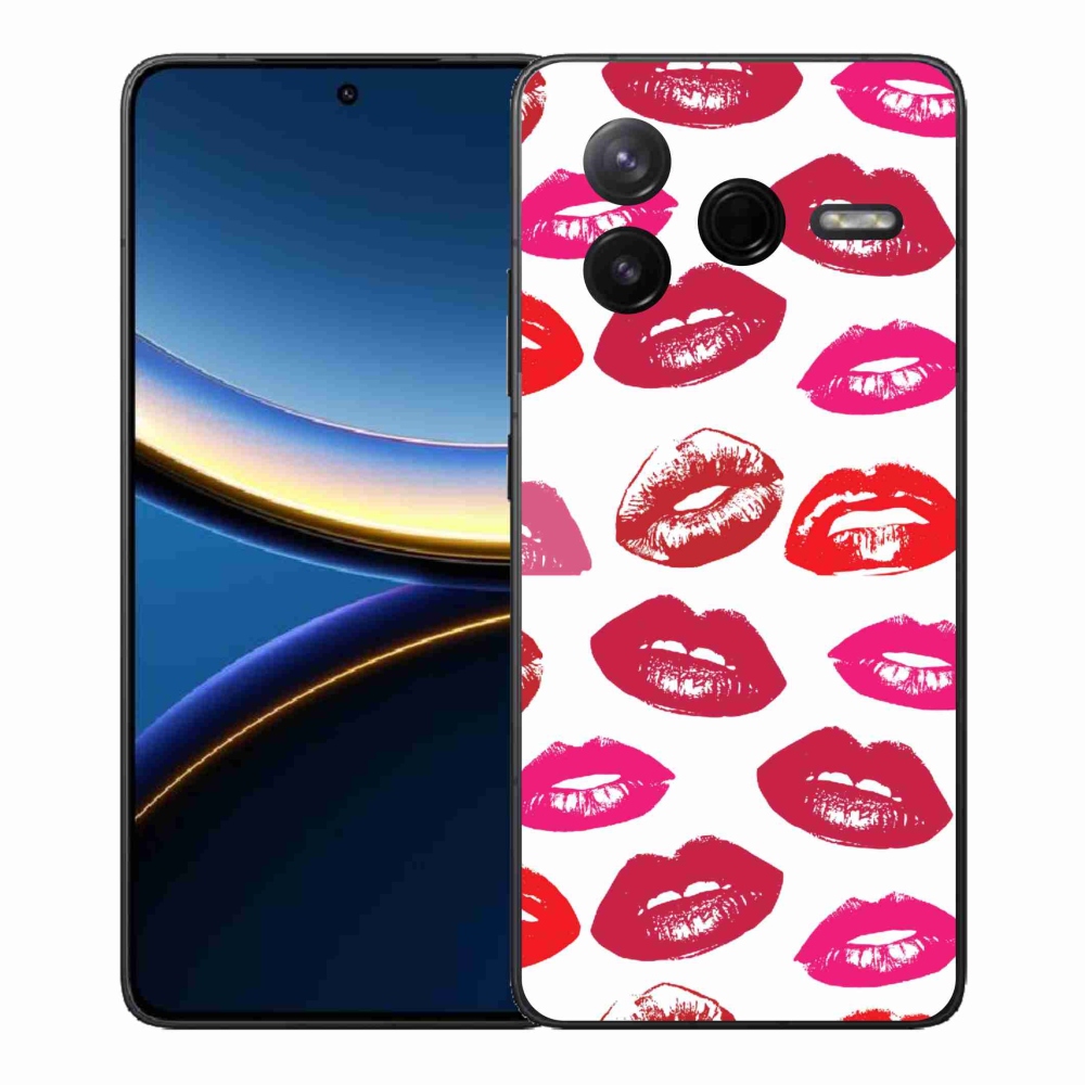 Gelový kryt mmCase na Xiaomi Poco F7 Pro - rty