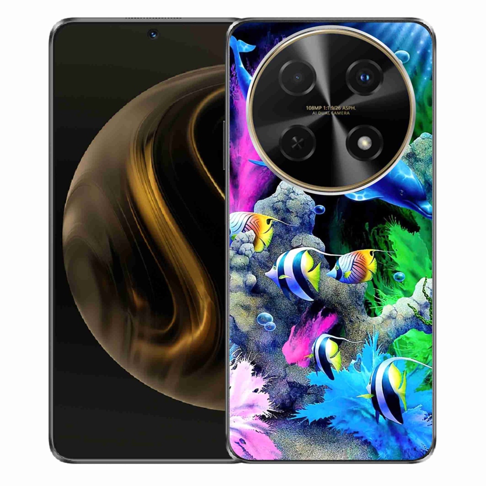 Gelový obal mmCase na Huawei Nova 12i - mořský svět