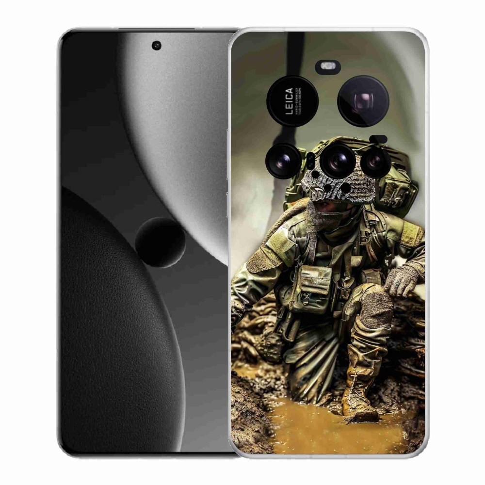 Gelový kryt mmCase na Xiaomi 15 Ultra - voják