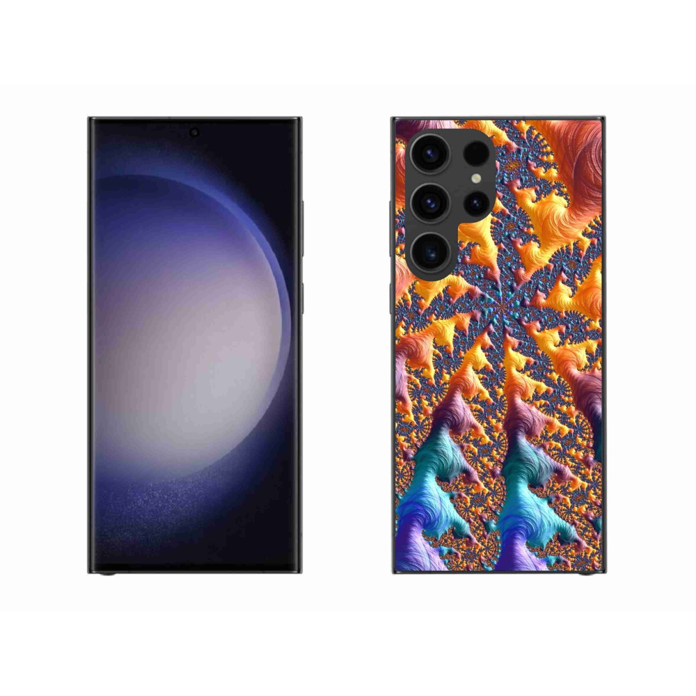 Gelový kryt mmCase na Samsung Galaxy S23 Ultra 5G - abstraktní motiv 23