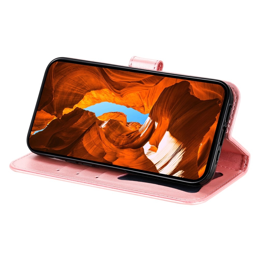 Mandala knížkové pouzdro na Realme GT 7 Pro 5G - růžové