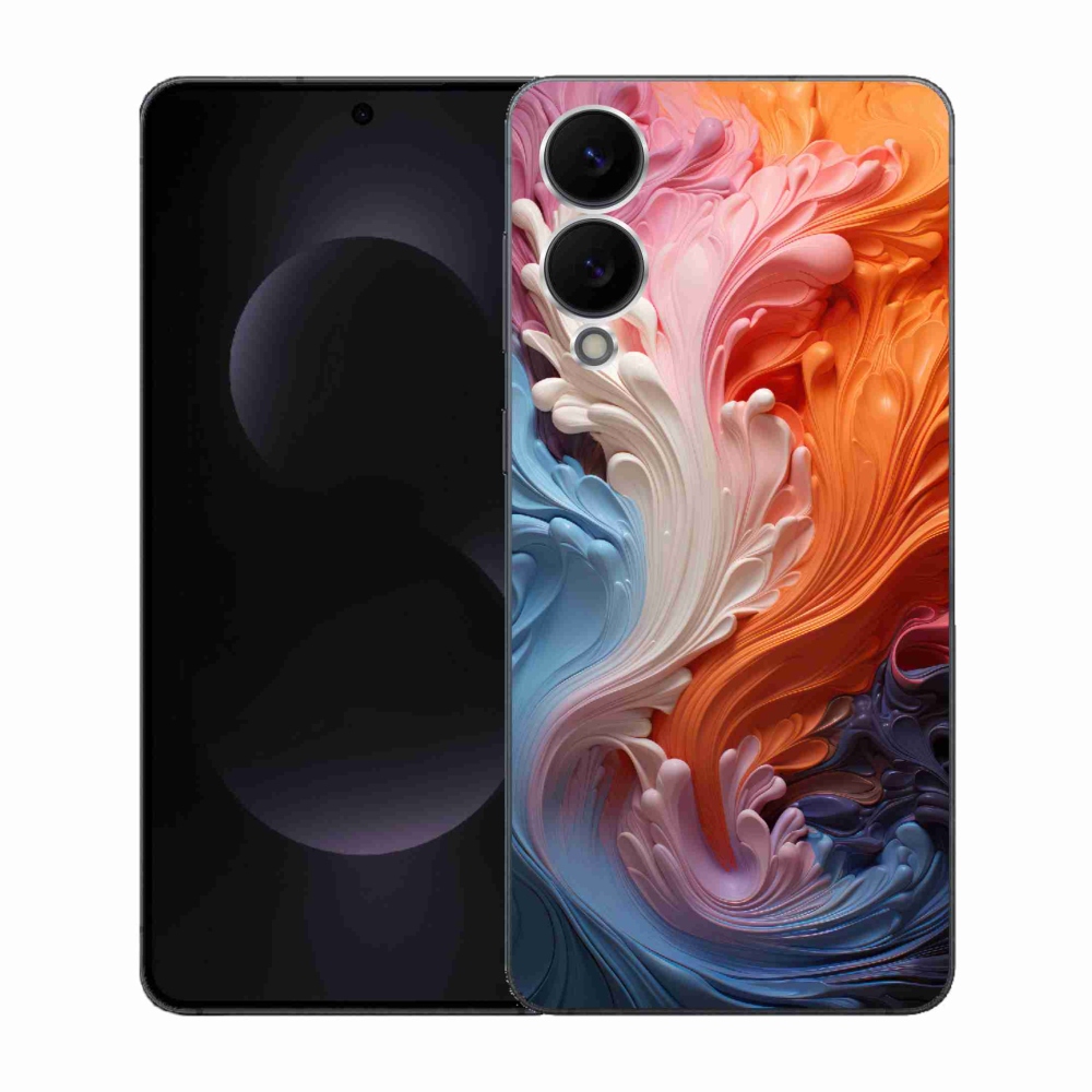 Gelový kryt mmCase na Samsung Galaxy S25 Edge - abstraktní motiv 8
