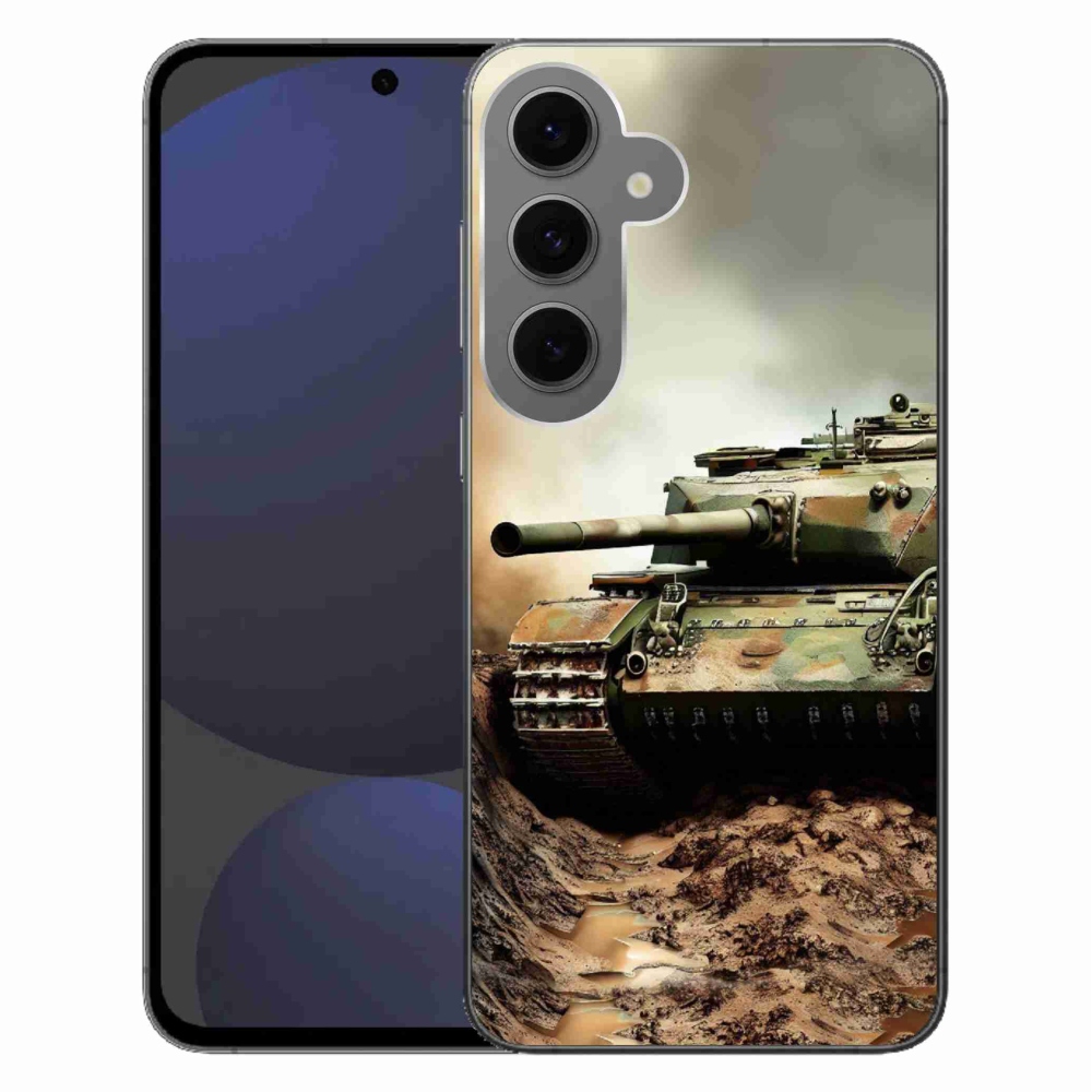 Gelový kryt mmCase na Samsung Galaxy S24 FE - tank