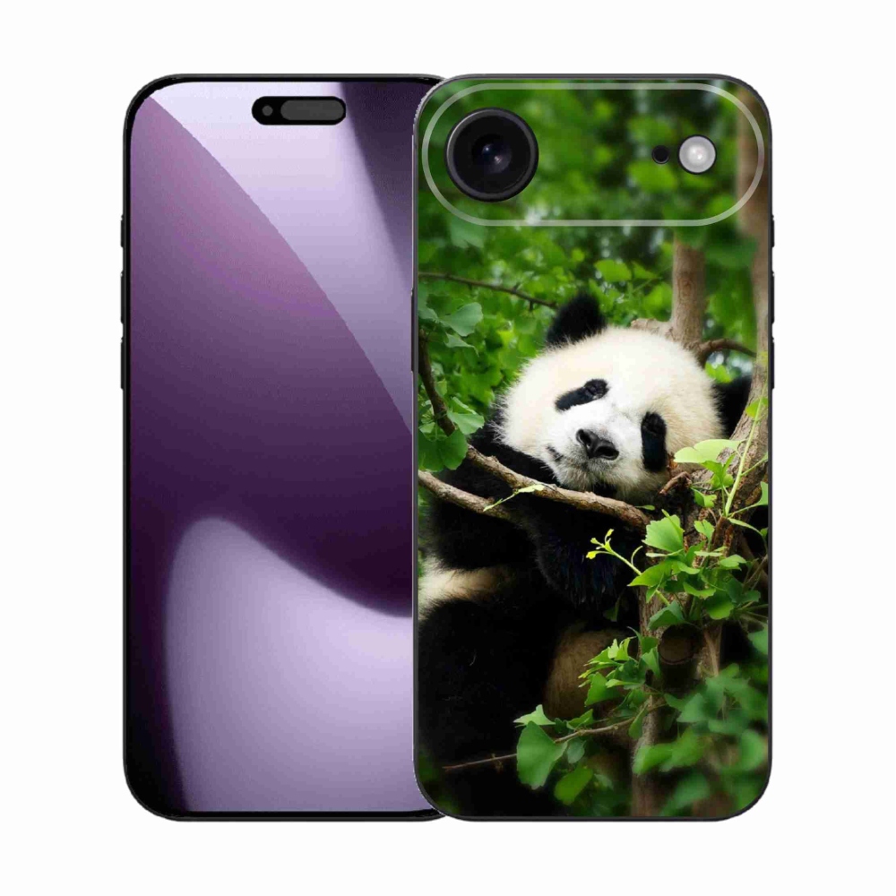 Gelový kryt mmCase na iPhone 17 Air - panda