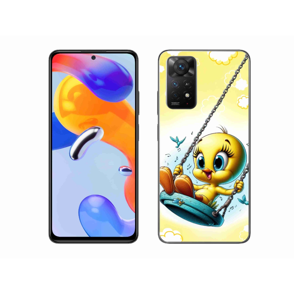 Gelový kryt mmCase na Xiaomi Redmi Note 11 Pro 4G/5G - tweety