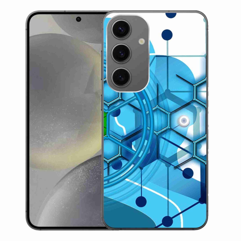 Gelový kryt mmCase na Samsung Galaxy S24+ - abstraktní vzor 2
