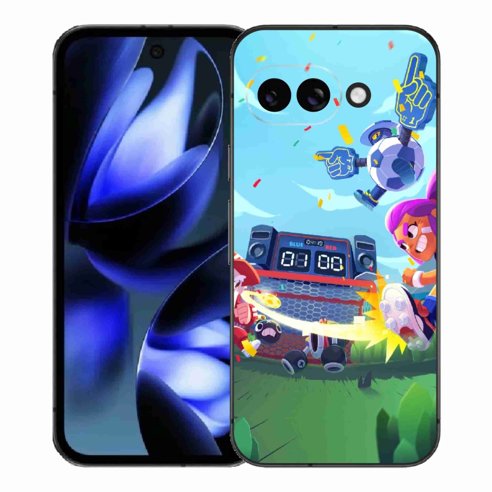 Gelový kryt mmCase na Google Pixel 9a - brawl stars 1
