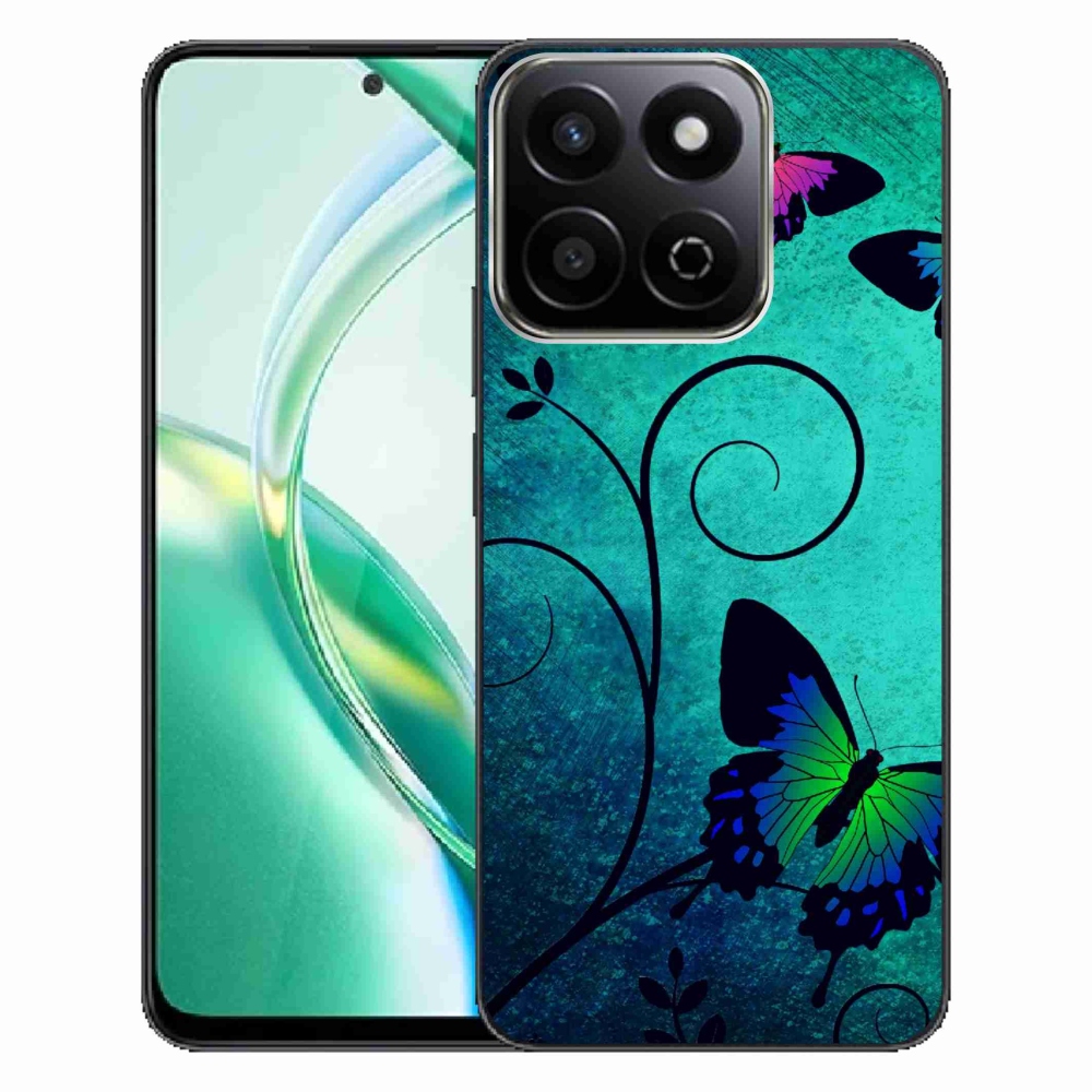 Gelový kryt mmCase na Honor 200 Smart 5G - barevní motýli