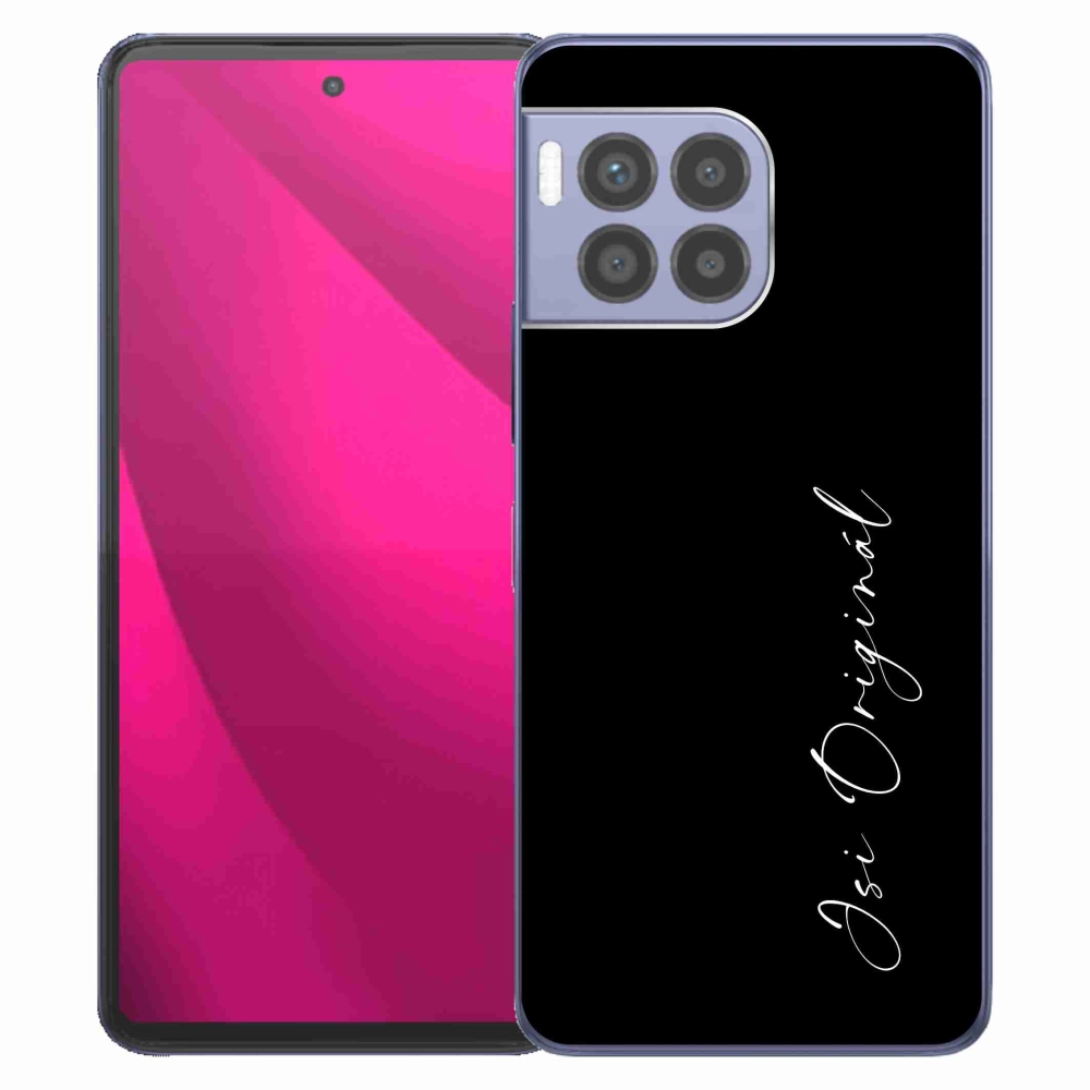 Gelový kryt mmCase na T-Mobile T Phone 2 Pro - jsi originál černé pozadí
