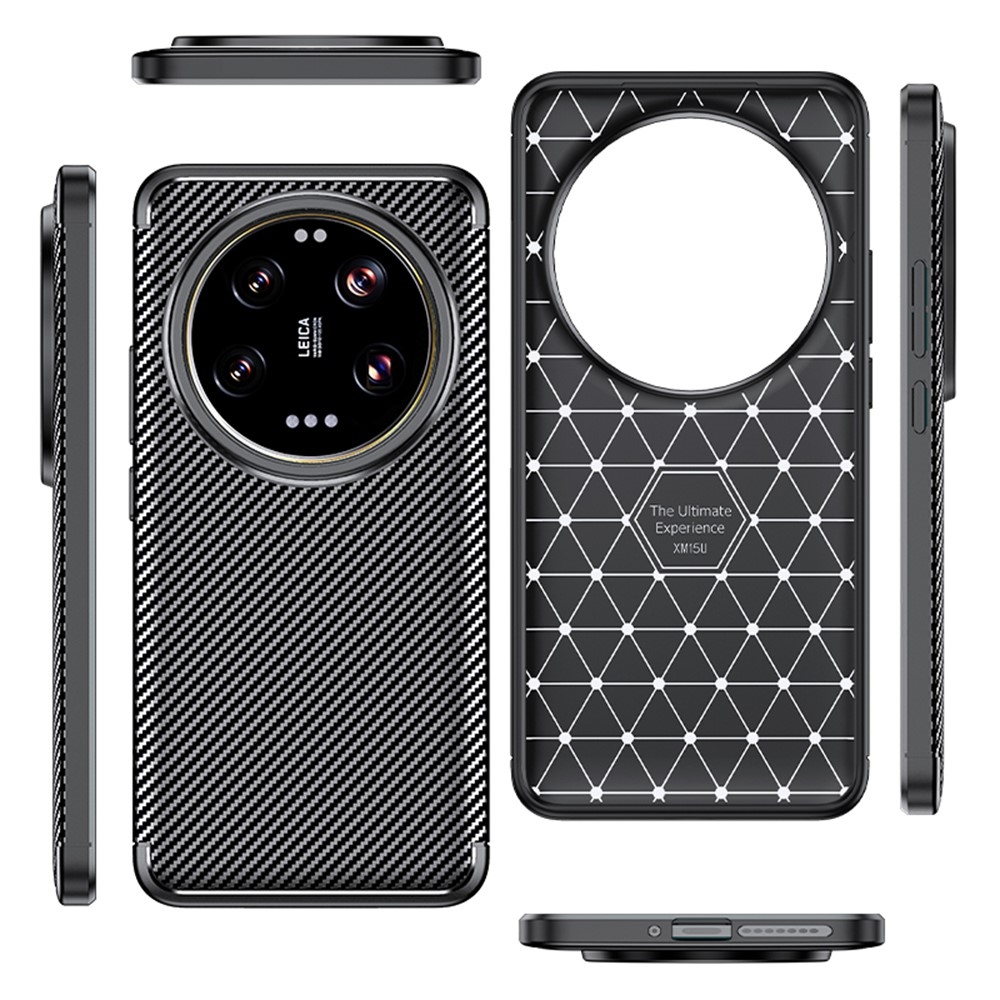 Heat odolný gelový obal na Xiaomi 15 Ultra - černý