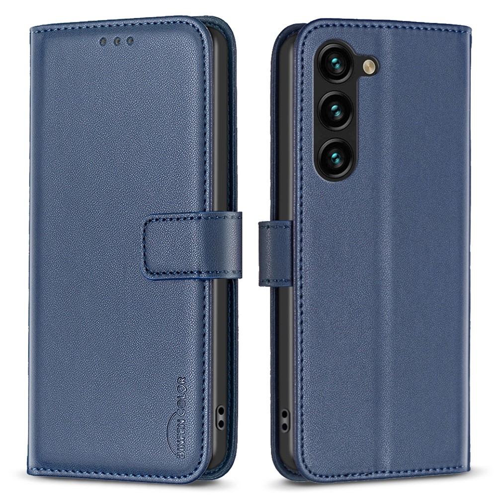BNF knížkové pouzdro na Samsung Galaxy S25+ - modré