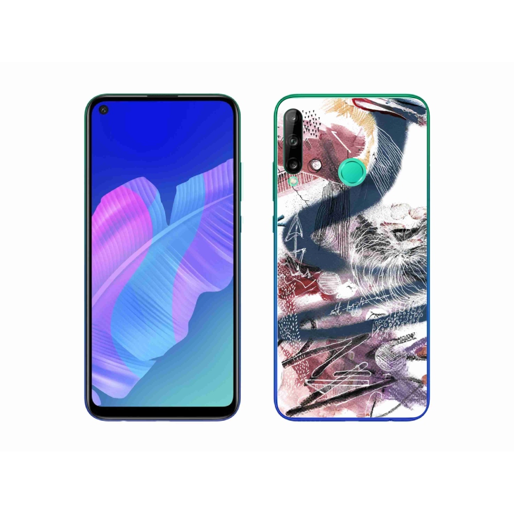 Gelový kryt mmCase na Huawei P40 Lite E - abstraktní motiv 28