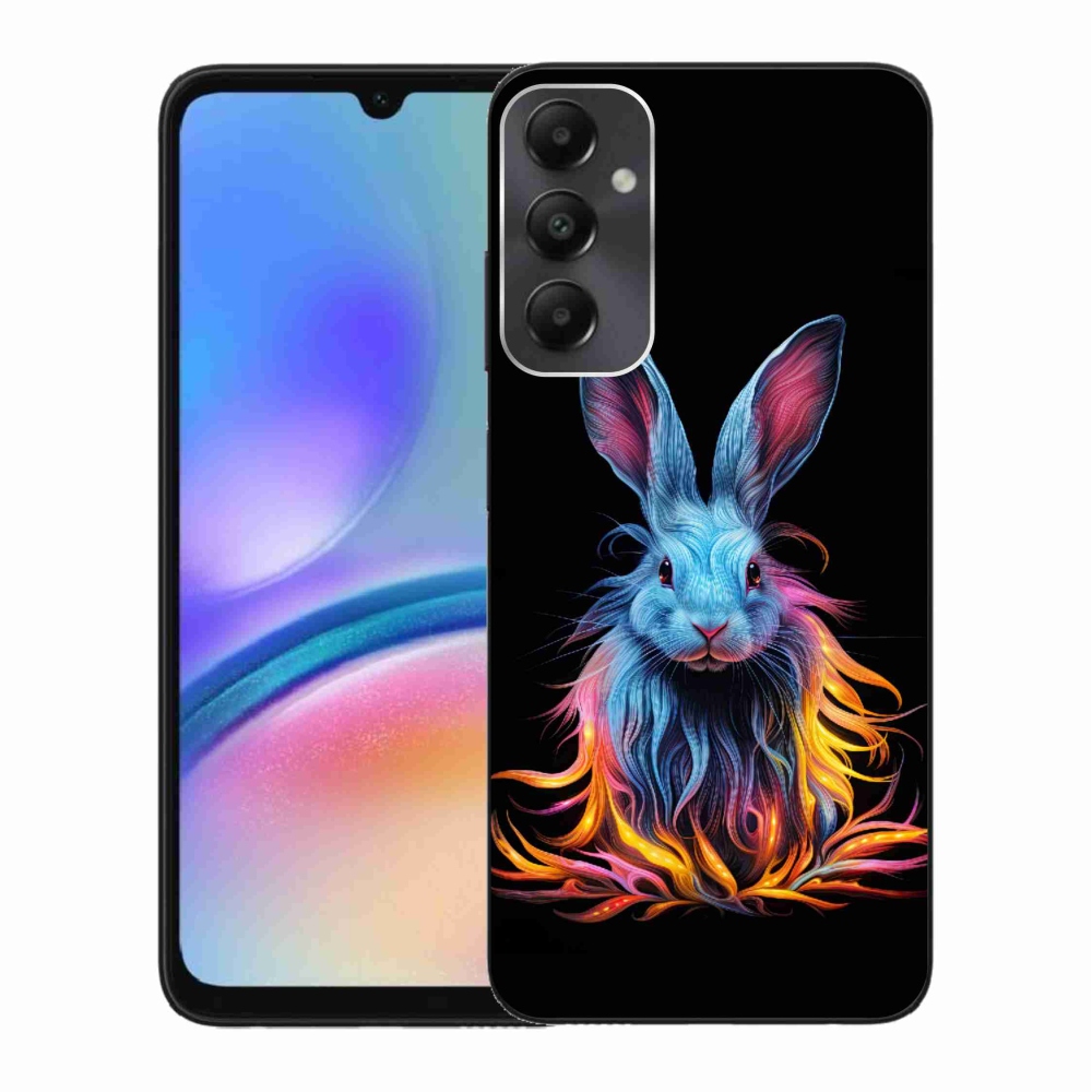 Gelový kryt mmCase na Samsung Galaxy A05s - abstraktní zajíc
