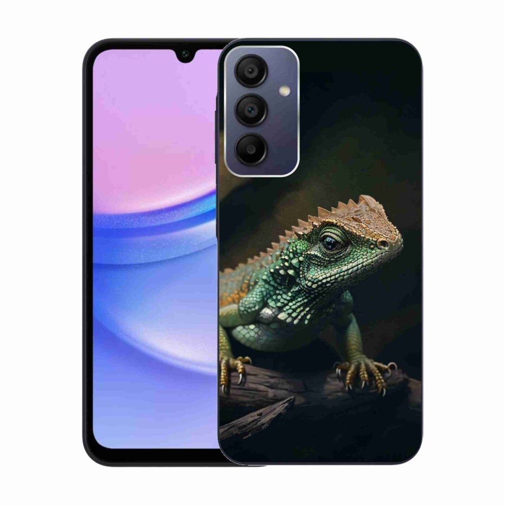 Gelový kryt mmCase na Samsung Galaxy A15 4G/5G - ještěr