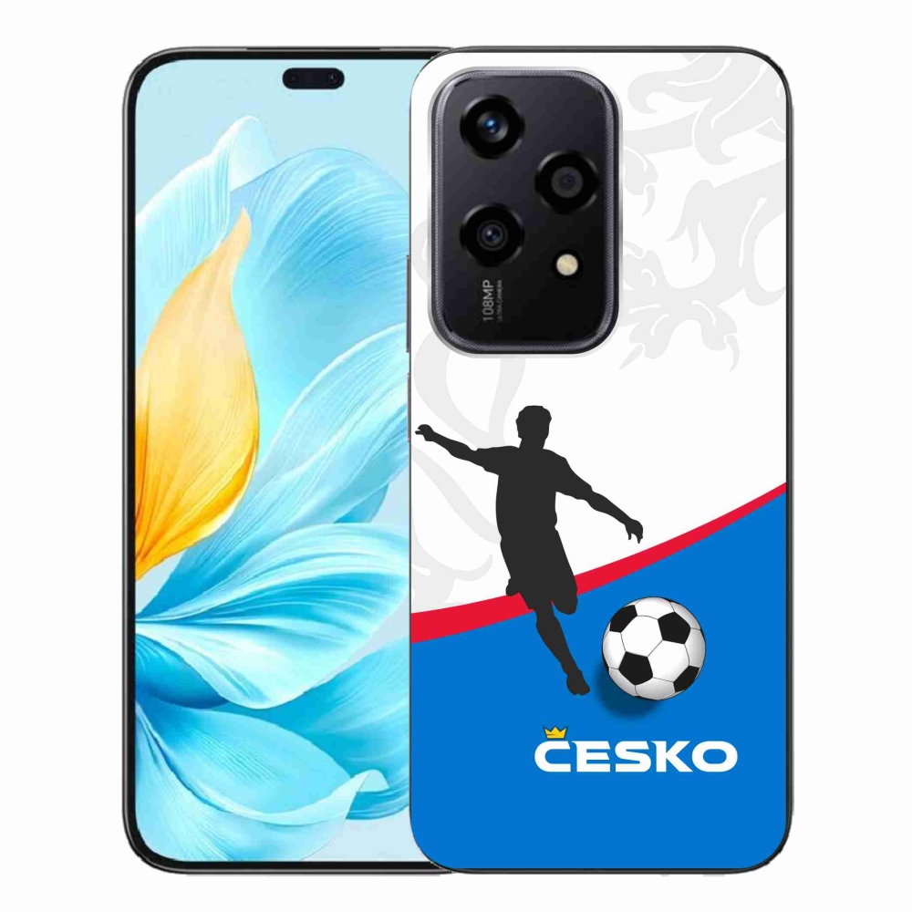 Gelový kryt mmCase na Honor 200 Lite 5G - fotbal Česko 1