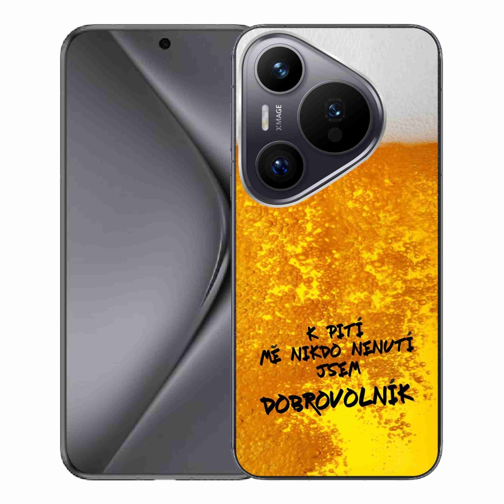 Gelový kryt mmCase na Huawei Pura 70 Pro - pivní motiv 4