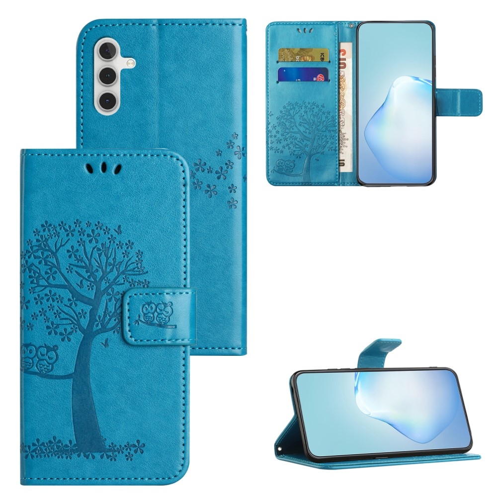 Tree knížkové pouzdro na Samsung Galaxy A05s - modré