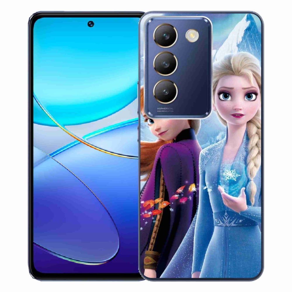 Gelový kryt mmCase na Vivo V40 SE 4G/5G - ledové království 3