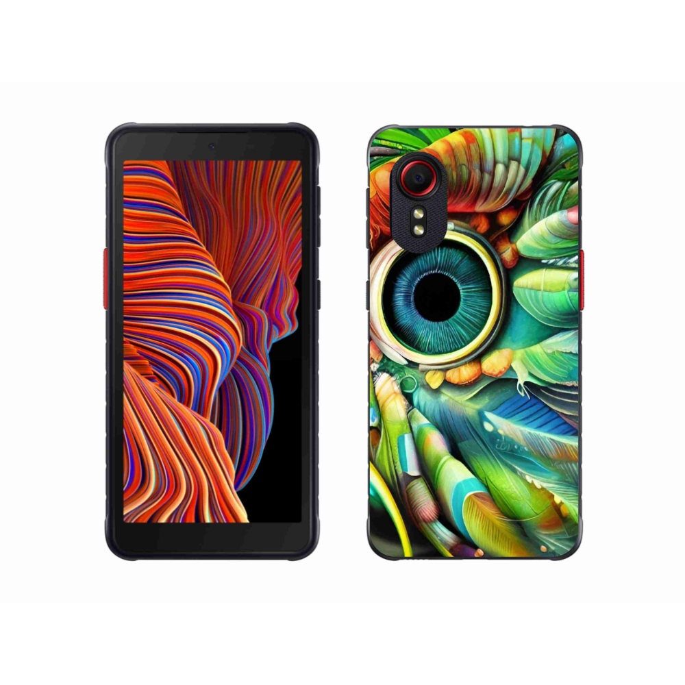 Gelový kryt mmCase na Samsung Galaxy Xcover 5 - abstraktní motiv 18
