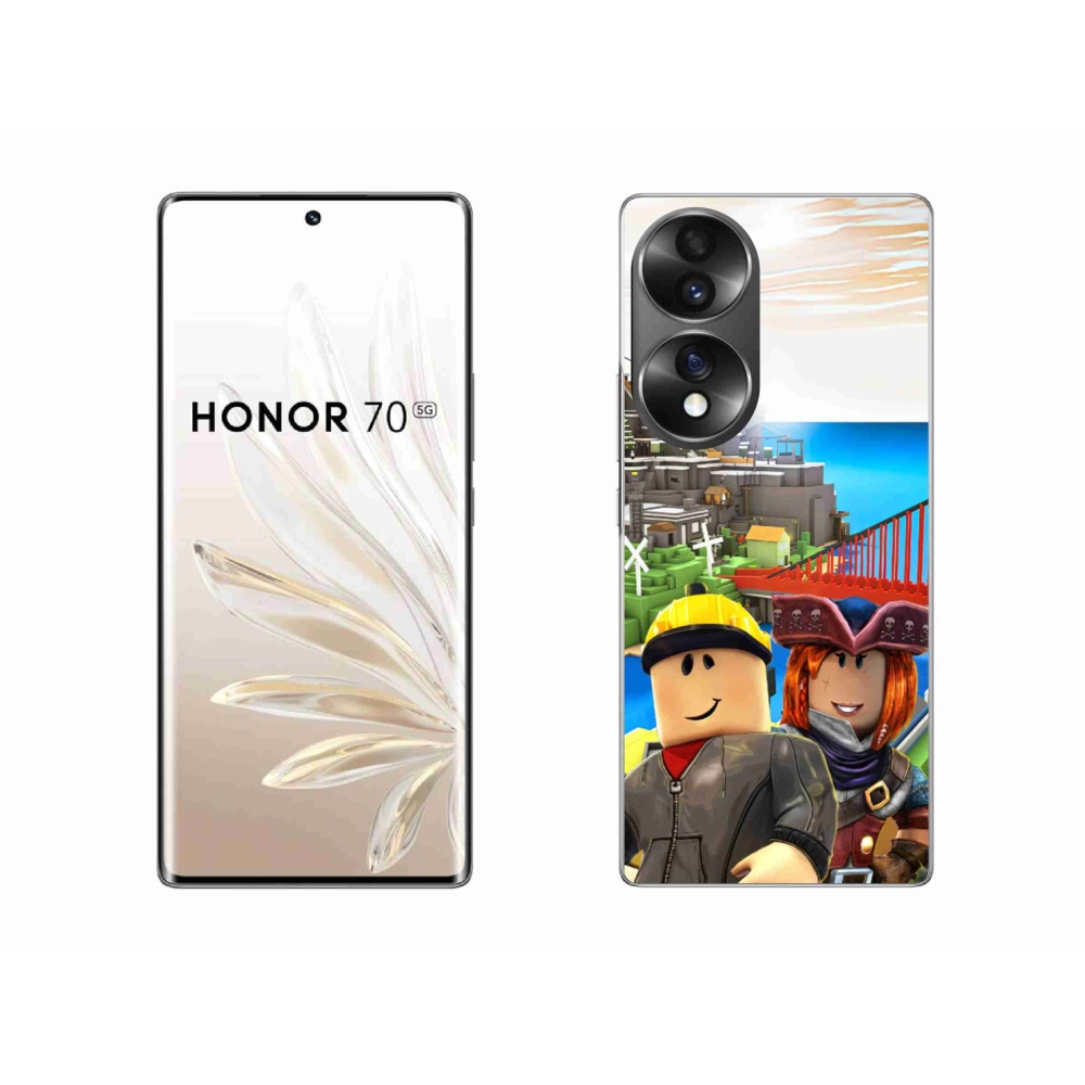 Gelový kryt mmCase na Honor 70 - roblox 1