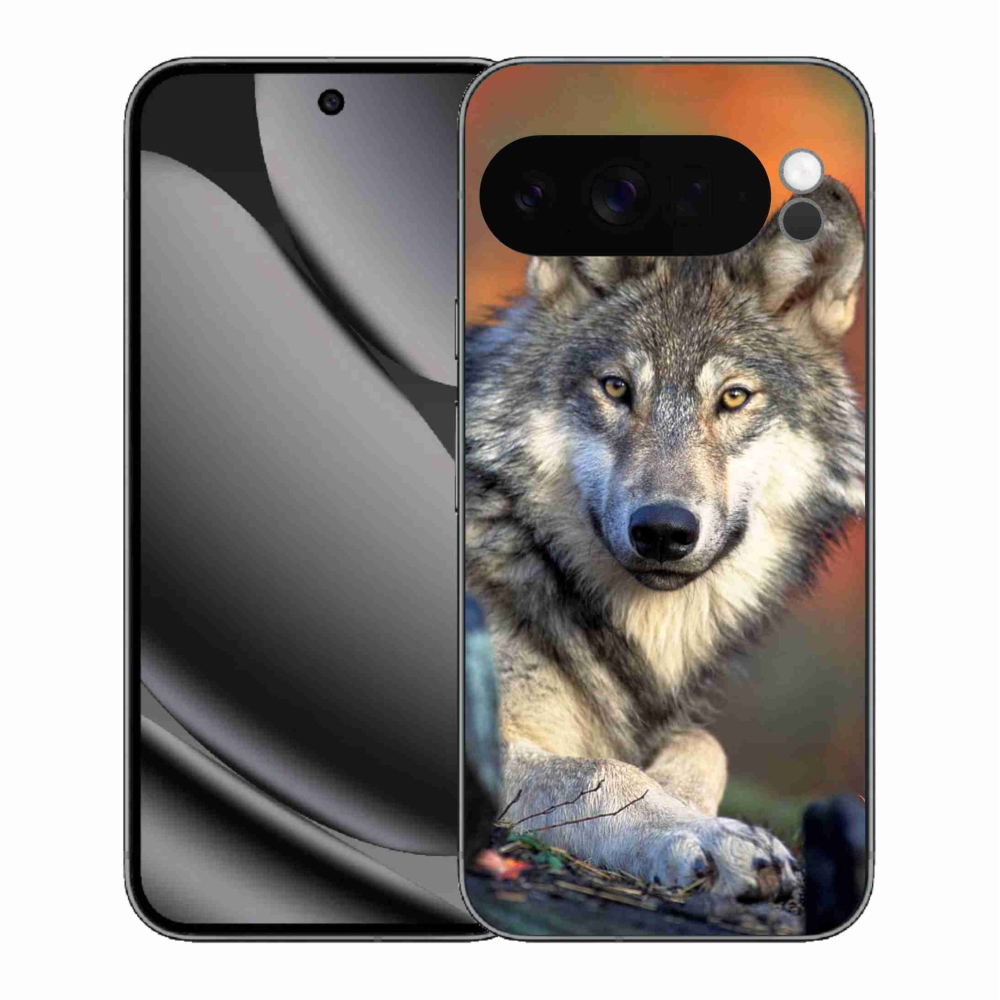 Gelový kryt mmCase na Google Pixel 10 Pro XL - vlk