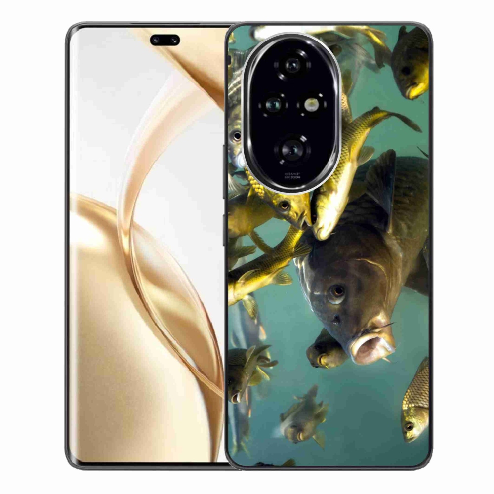 Gelový obal mmCase na Honor 200 Pro 5G - hejno ryb