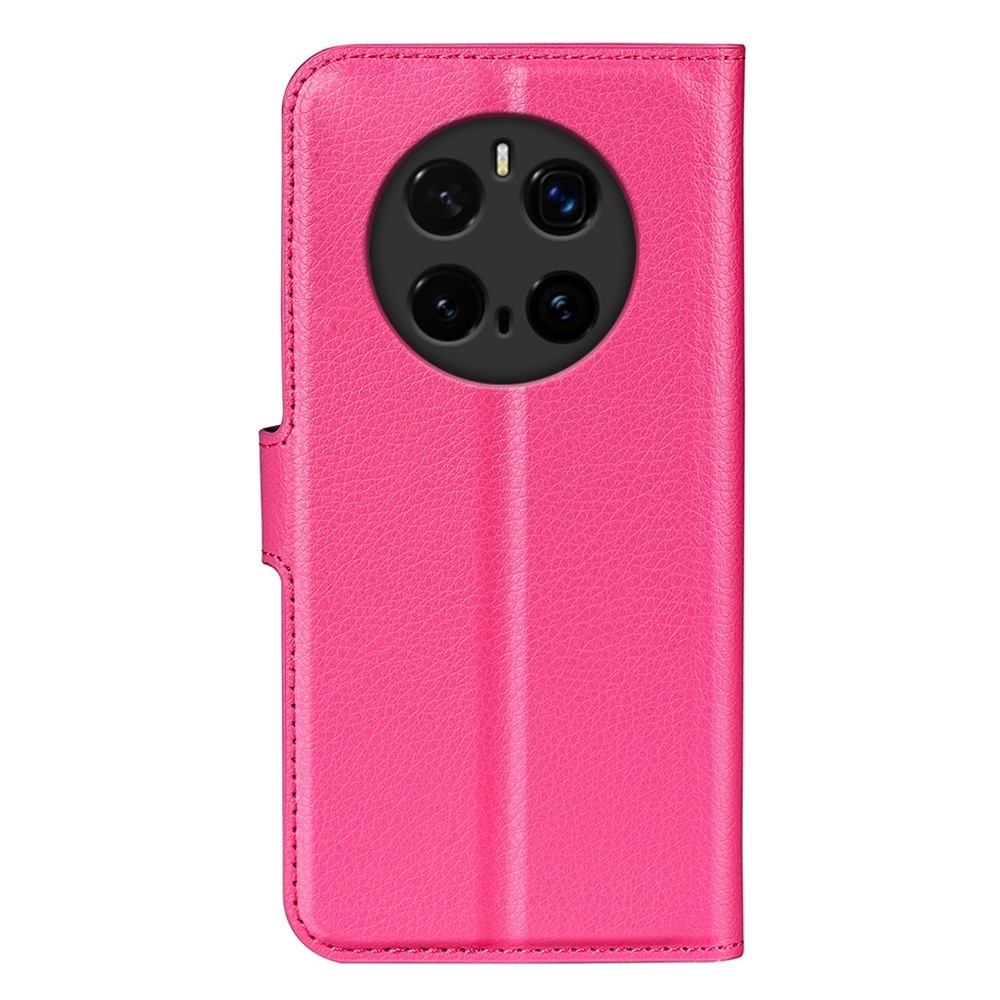Litchi knížkové pouzdro na Honor Magic 7 Pro 5G - rose