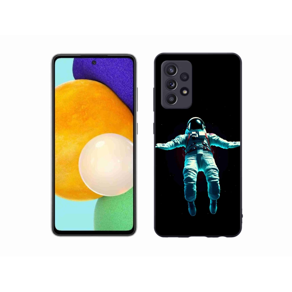 Gelový kryt mmCase na Samsung Galaxy A52/A52 5G - kosmonaut