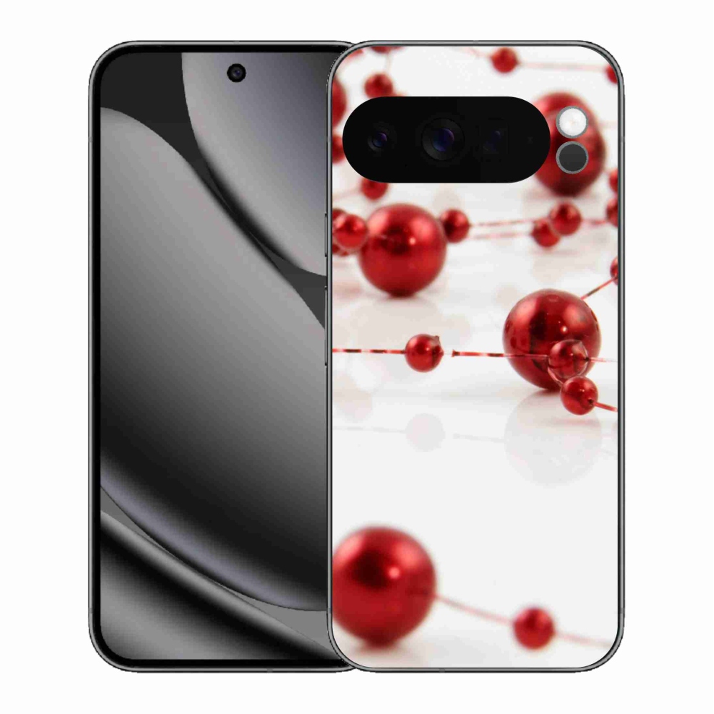 Gelový kryt mmCase na Google Pixel 10 Pro XL - vánoční řetěz